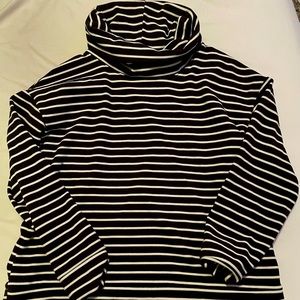 Time and Tru striped turtleck sweater